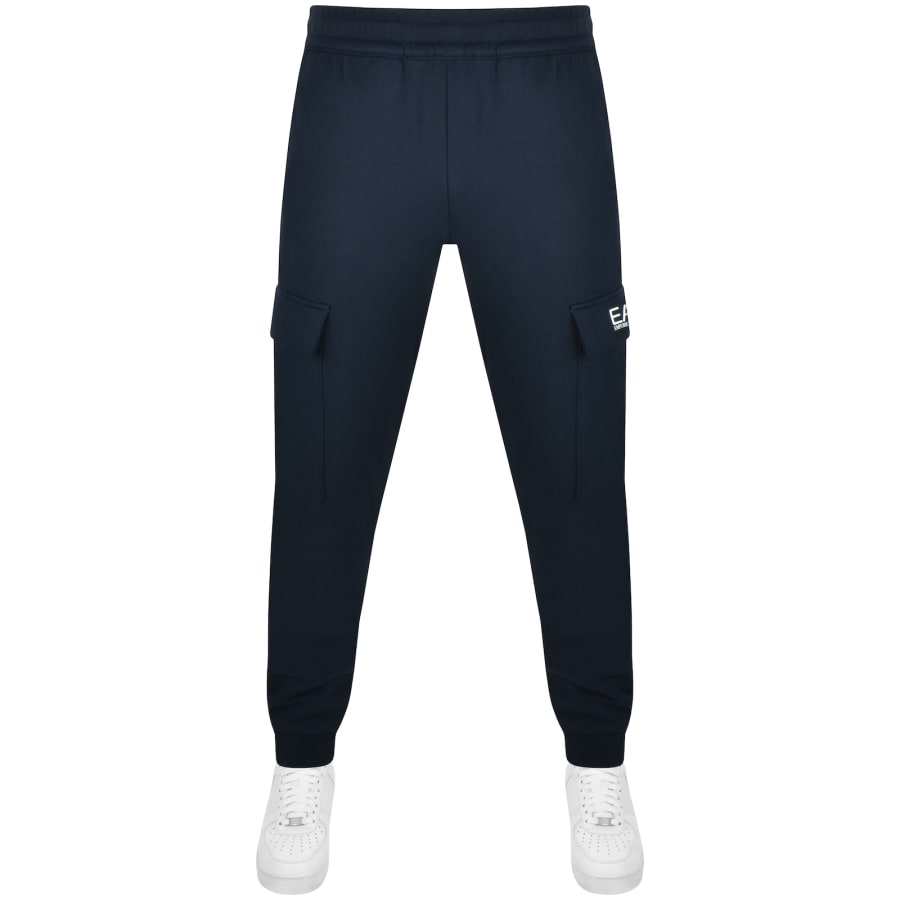 EA7 Emporio Armani Cargo Jogging Bottoms Navy